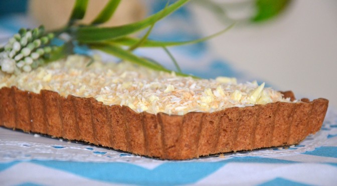 Tarta z cudownie kokosowym kremem